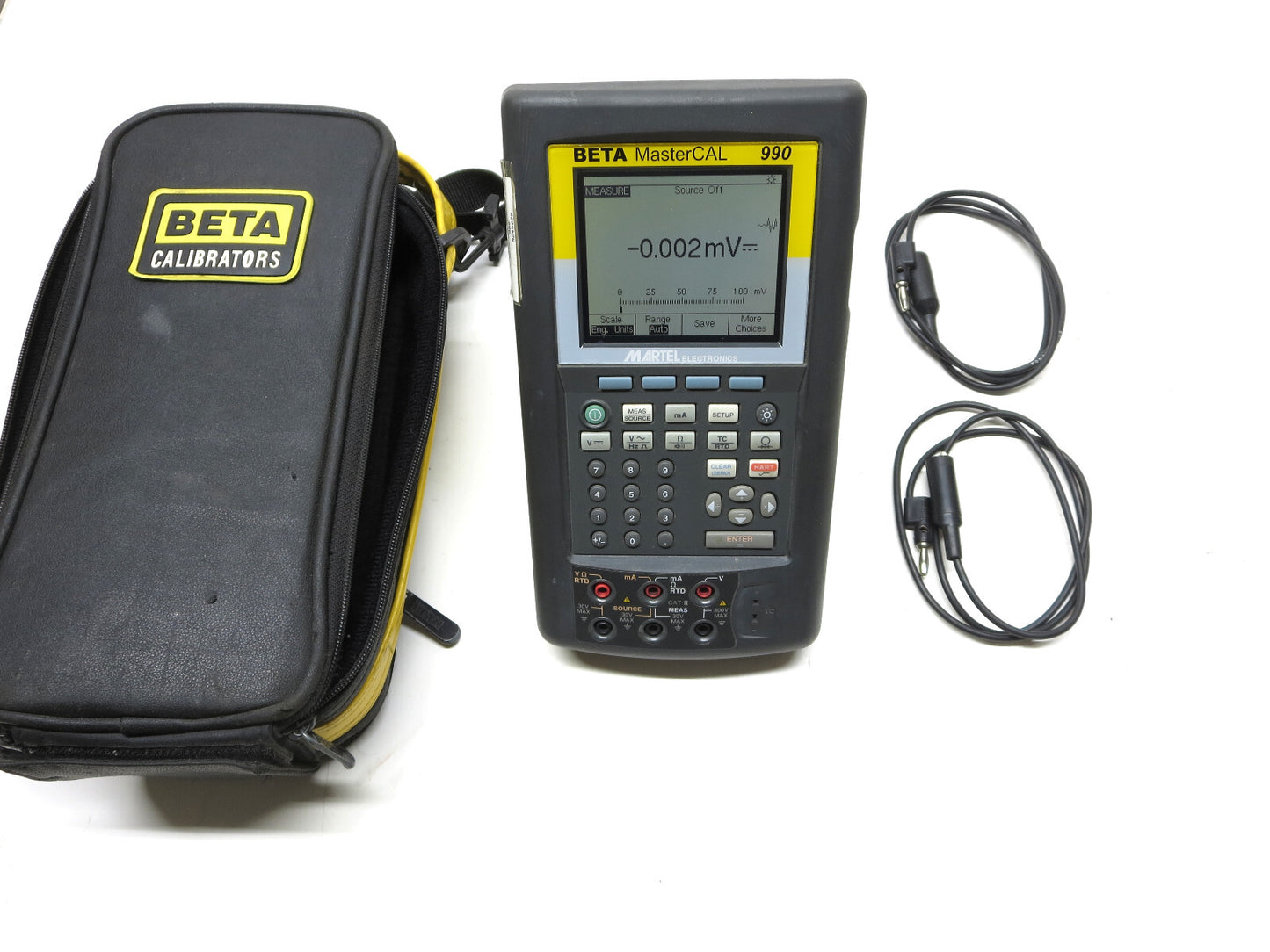 Fluke Corp. Beta MasterCal 990 Process Calibrator with HART (Equals Fluke 744)