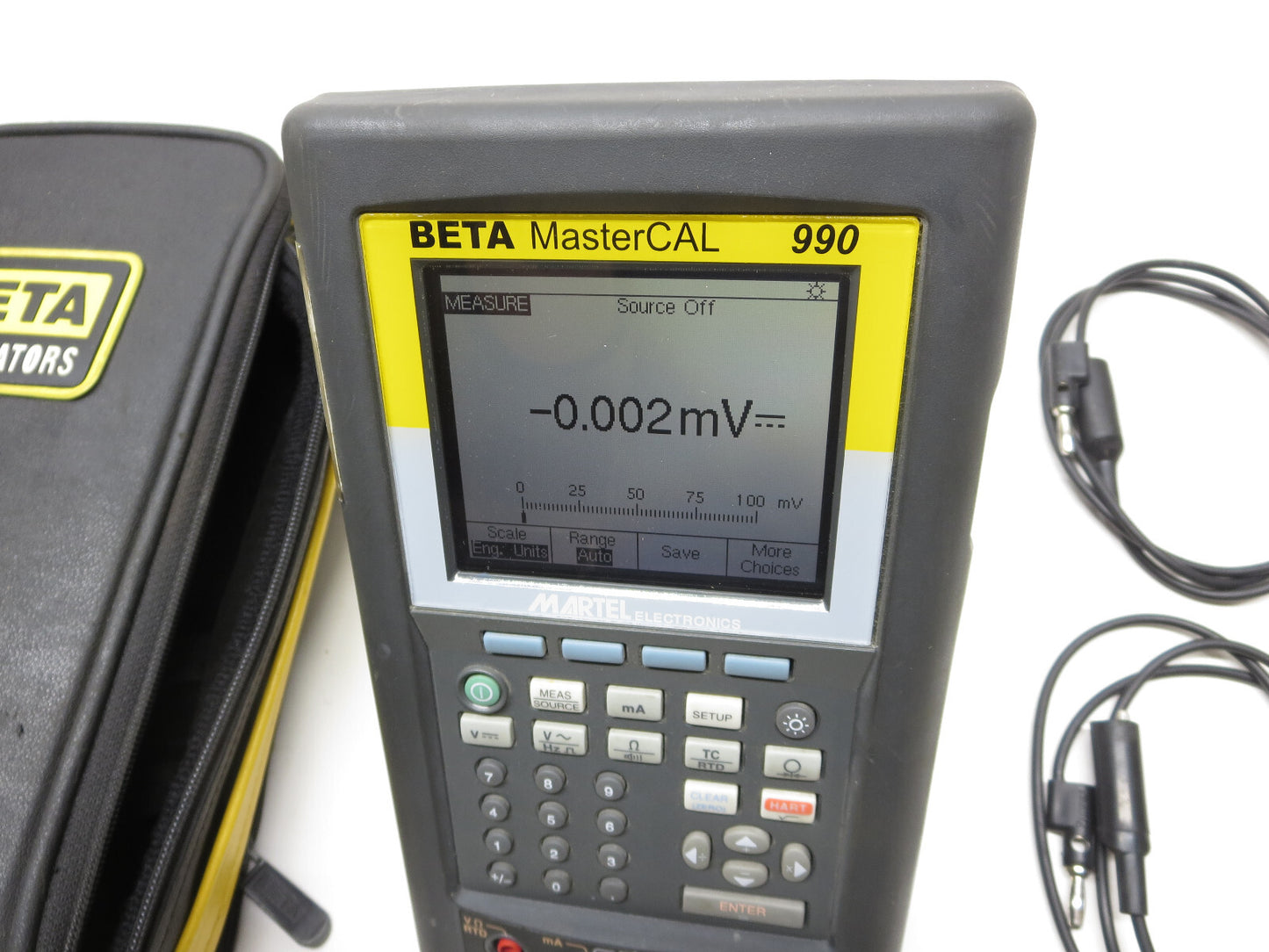 Fluke Corp. Beta MasterCal 990 Process Calibrator with HART (Equals Fluke 744)