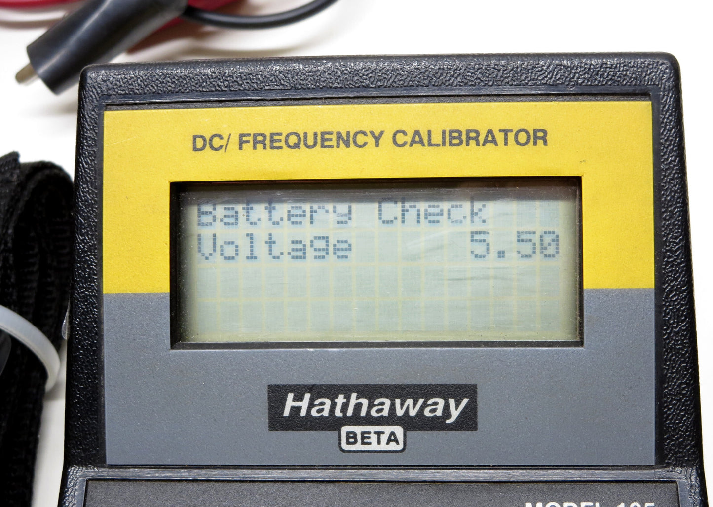 Beta 135 DC Frequency Calibrator w/ Case, Charger, Leads, Fuses S/N 12861