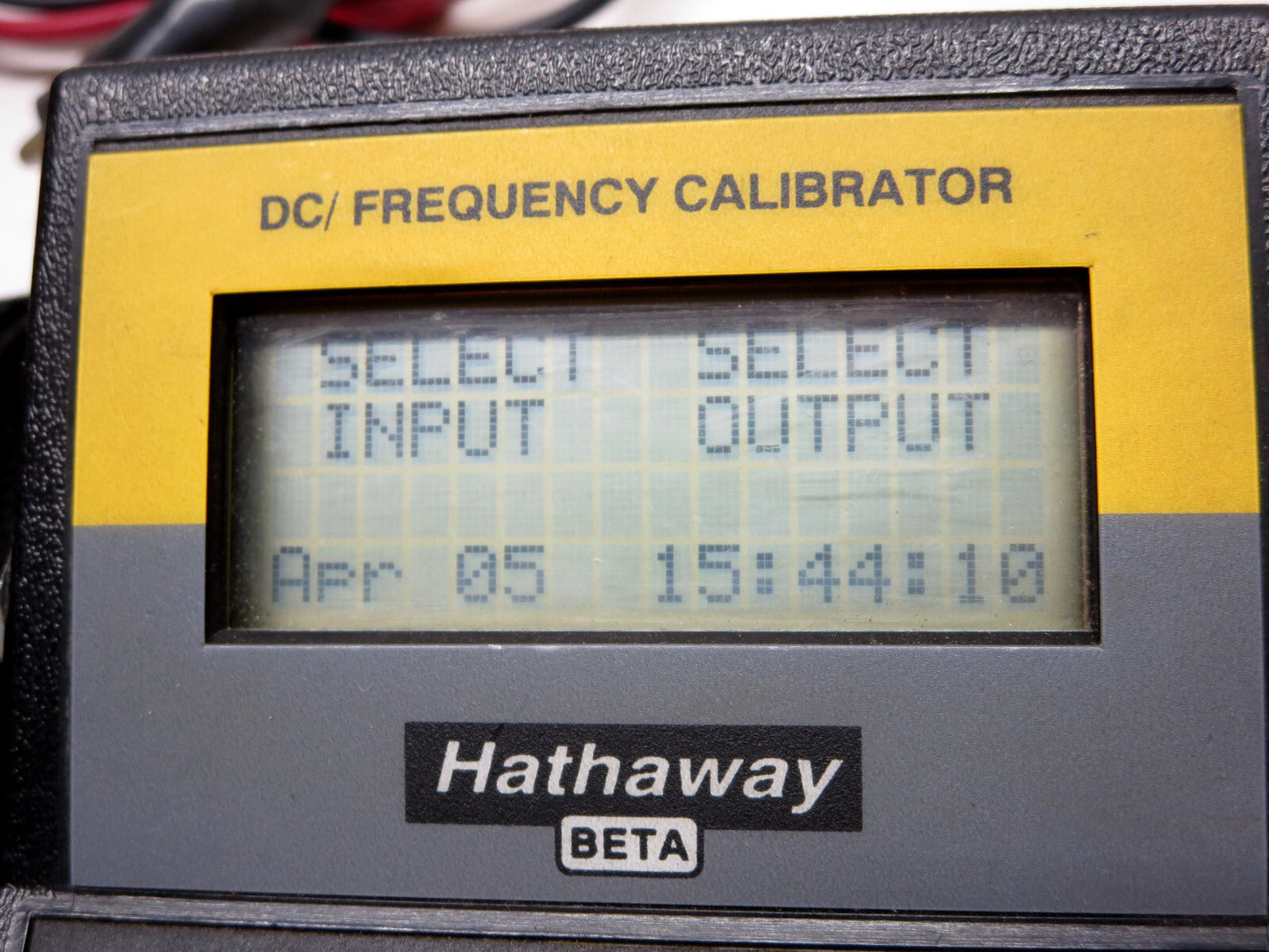 Beta 135 DC Frequency Calibrator w/ Case, Charger, Leads, Fuses S/N 12861