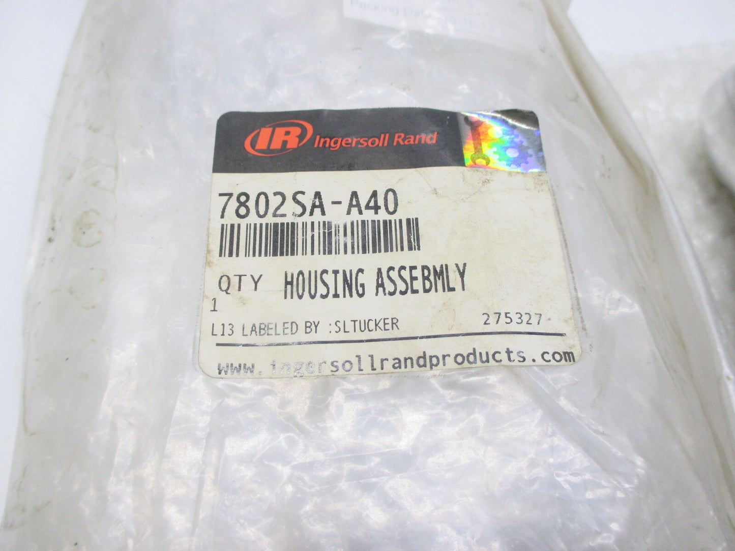 Ingersoll Rand 7802SA-A40 Housing Assembly Air Shear