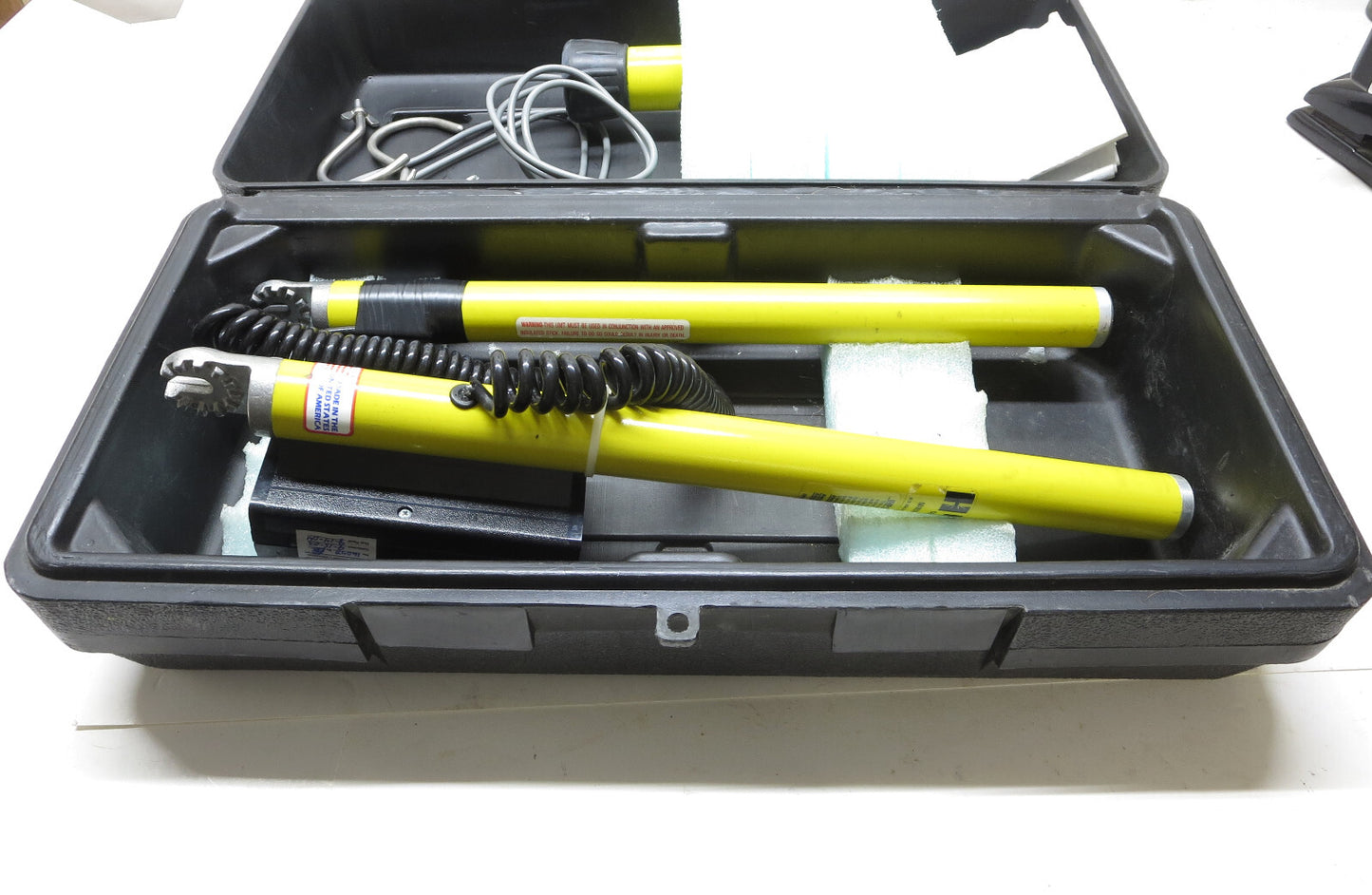 Hastings 6702 Phase Tell Digital Voltage Phasing Meter 0-40Kv w/ 6769 Tester