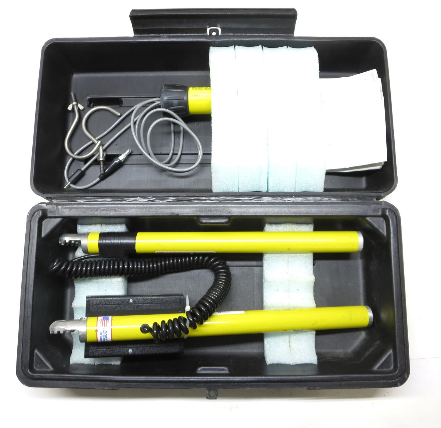 Hastings 6702 Phase Tell Digital Voltage Phasing Meter 0-40Kv w/ 6769 Tester