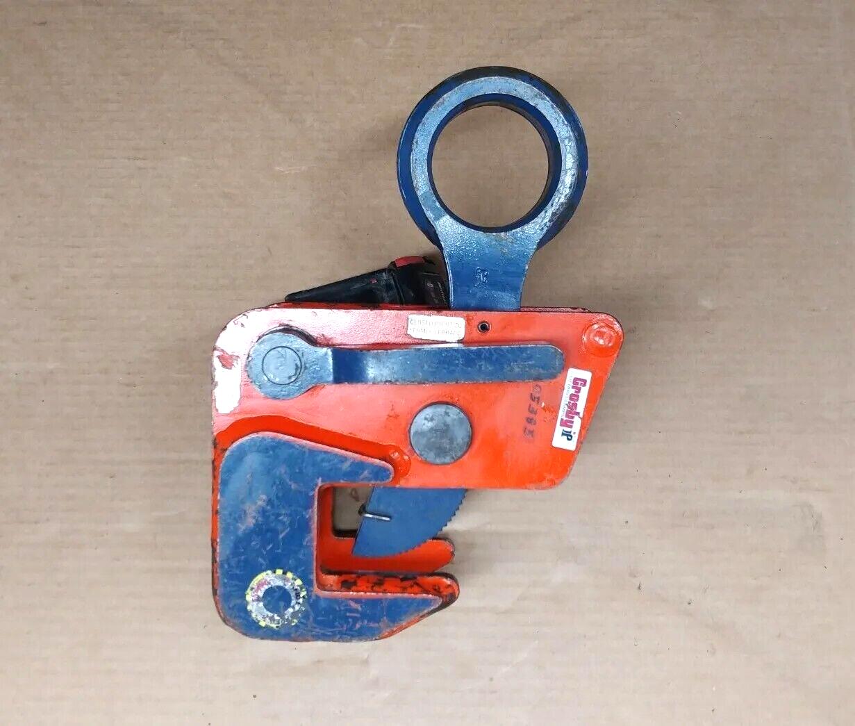 Crosby IPBHZ 3 Ton Beam Lifting Clamp  0" - 1-9/16" Capacity 2705463