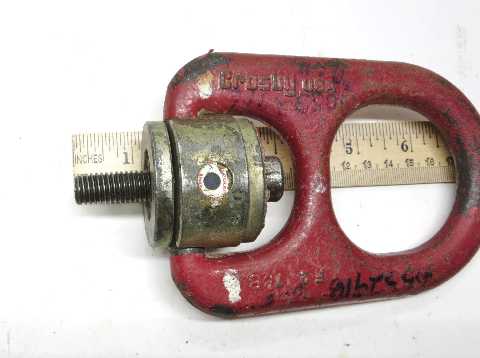 Crosby 1068014 HR-1000 Hoist Ring UNC WLL 2,500 LBS 1/2"-13 x 1.19" Made in USA