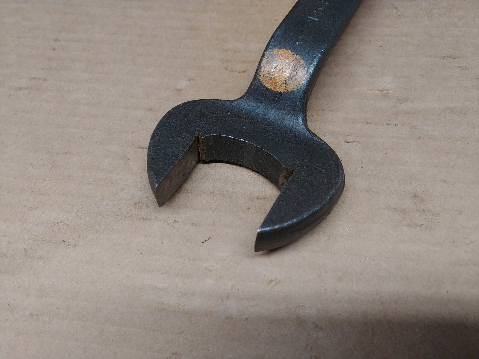 Klein Spud Wrench 3214-H Customt Cut to 1.84" Opening Ironworker Made in USA