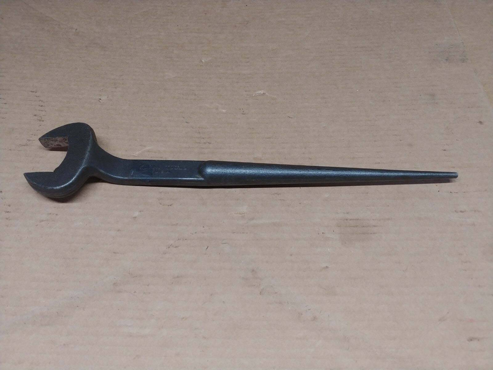 Klein Spud Wrench 3214-H Customt Cut to 1.84" Opening Ironworker Made in USA