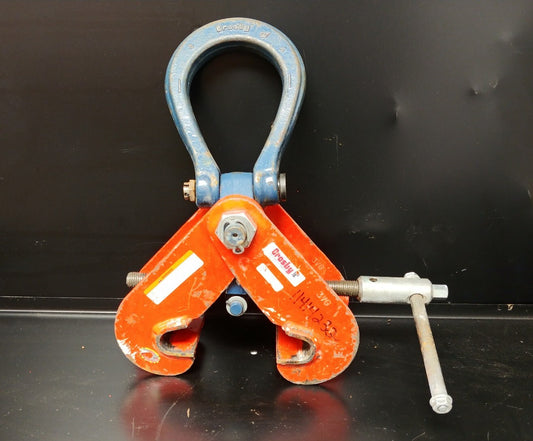 Crosby IPTKUD 3 Ton Beam Lifting Clamp  3" - 7.5" Capacity 2709993
