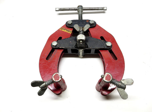 B & B PIPE TOOLS 1221 PDQ 2 - 6 in. Pipe Clamp VG Cond (= Sumner 781150 Ultra)