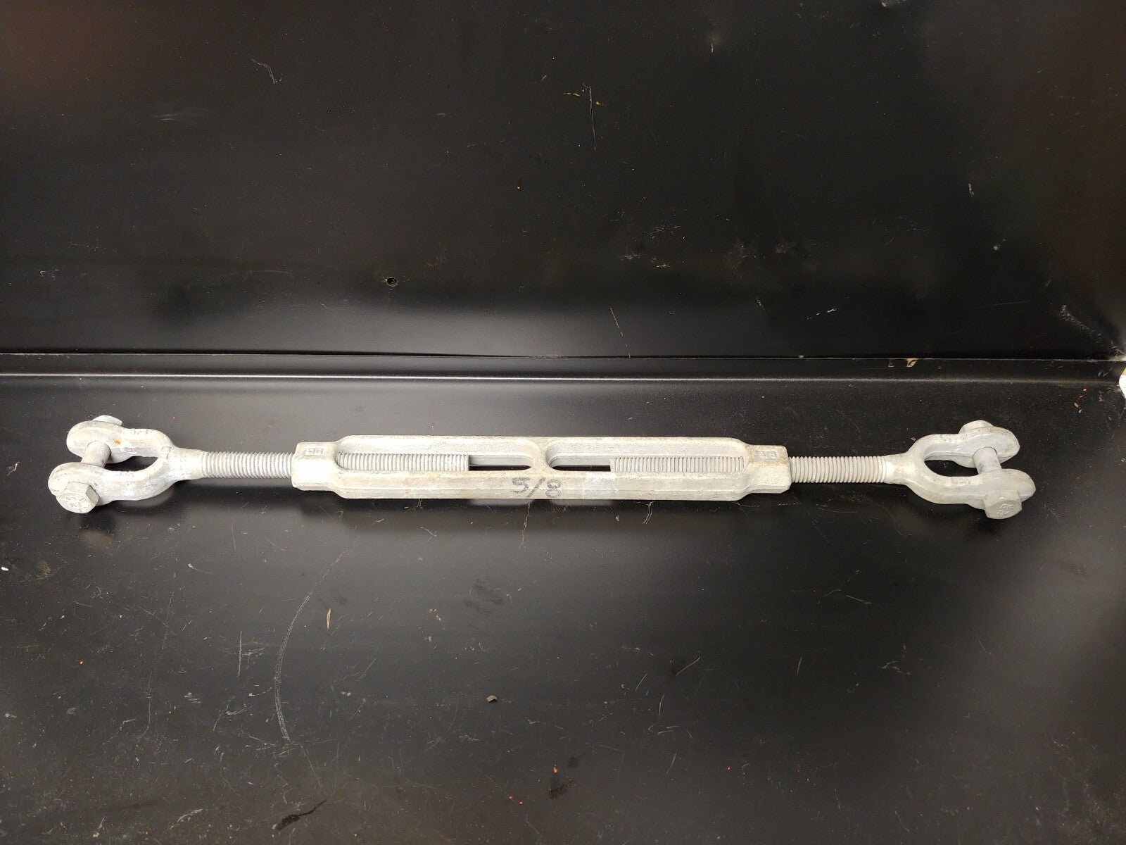 Crosby 5/8 x 9 in. Takeup Jaw & Jaw Turnbuckle 1032634 Made in USA