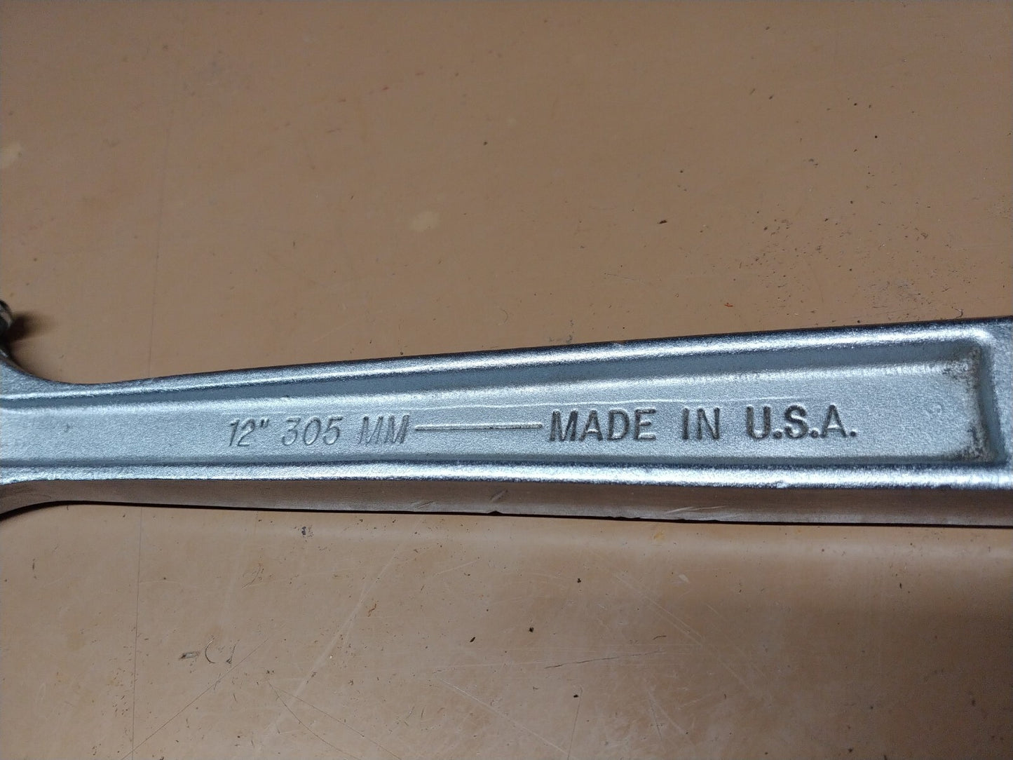 Armstrong Adjustable Wrench 12 in. Model 28-412 VG Condition MADE IN USA