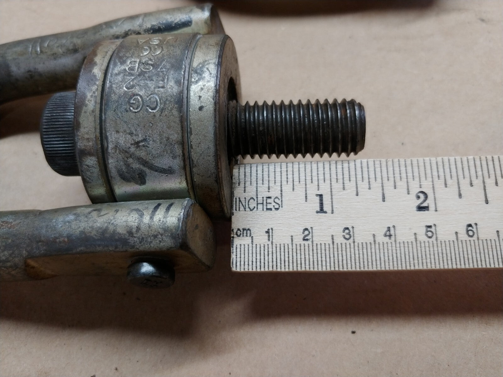 LOT OF 3 Crosby USA 1016924 HR-125 Hoist Rings WLL 4,000 LB, 5/8-10 X 2.75 in.