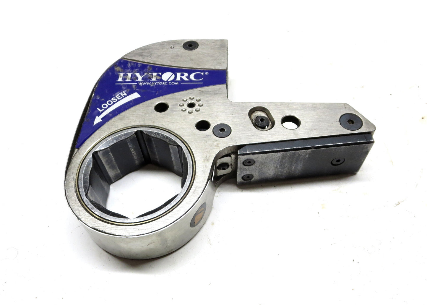 HYTORC 2-3/8 in. Stealth-4 Low Clearance Hydraulic Torque Wrench 6 Pt. Hex Link