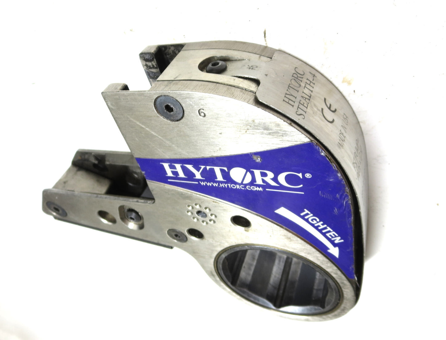 HYTORC 2-3/8 in. Stealth-4 Low Clearance Hydraulic Torque Wrench 6 Pt. Hex Link