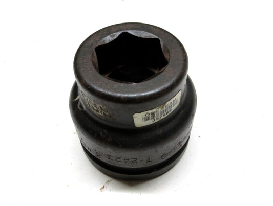 TORCUP 1-7/16 in. Impact Socket 1-1/2 in Drive 6-Point Made in USA T-2423