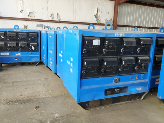Lot of 2 Miller Mark Viii-2 Multi-Process DC 8-Bank Welders