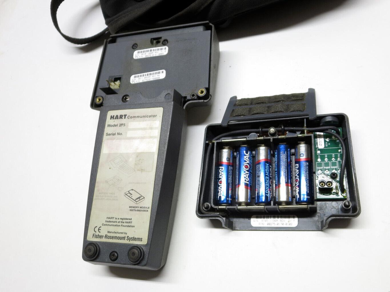 HART 275 Field Communicator Fisher Rosemount (AS-IS serviceability unknown)