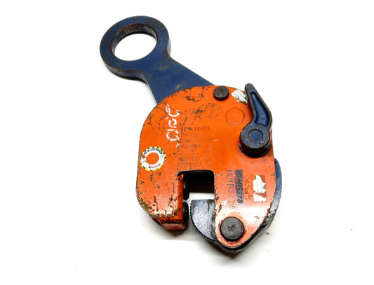 Crosby IPBKZ 1-1/2 ton Lifting Clamp Size 3/16" - 1" IP Clamp Made in Holland