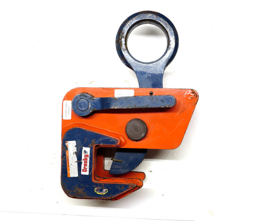 Crosby Lifting Clamp IPBHZ 3 ton Horizontal   0" - 1-9/16" Capacity 2705463