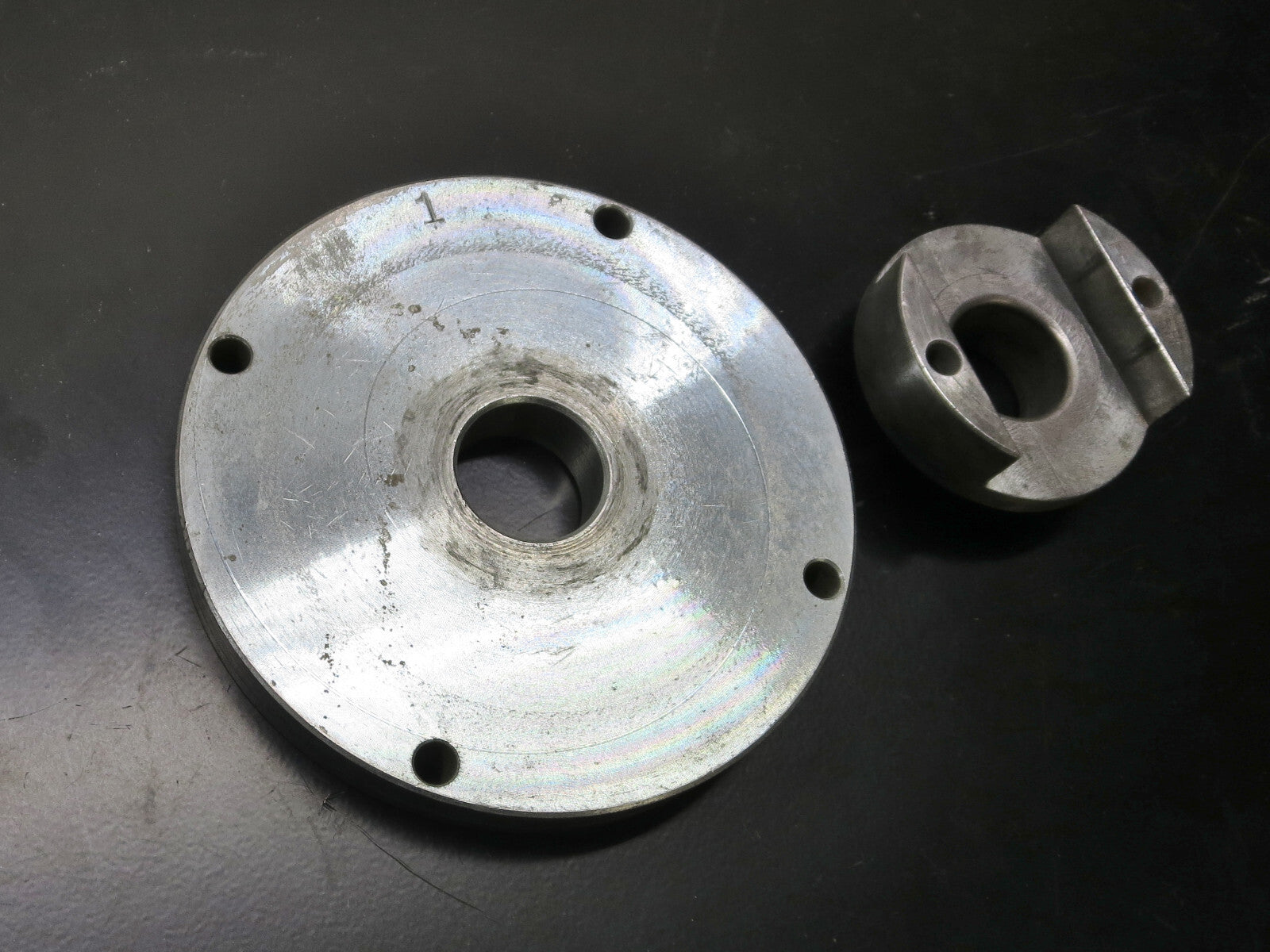 Skidmore Wilhelm 1" Bolt Plate M-516 and 1" Bushing M-716 Set 1 in. HH