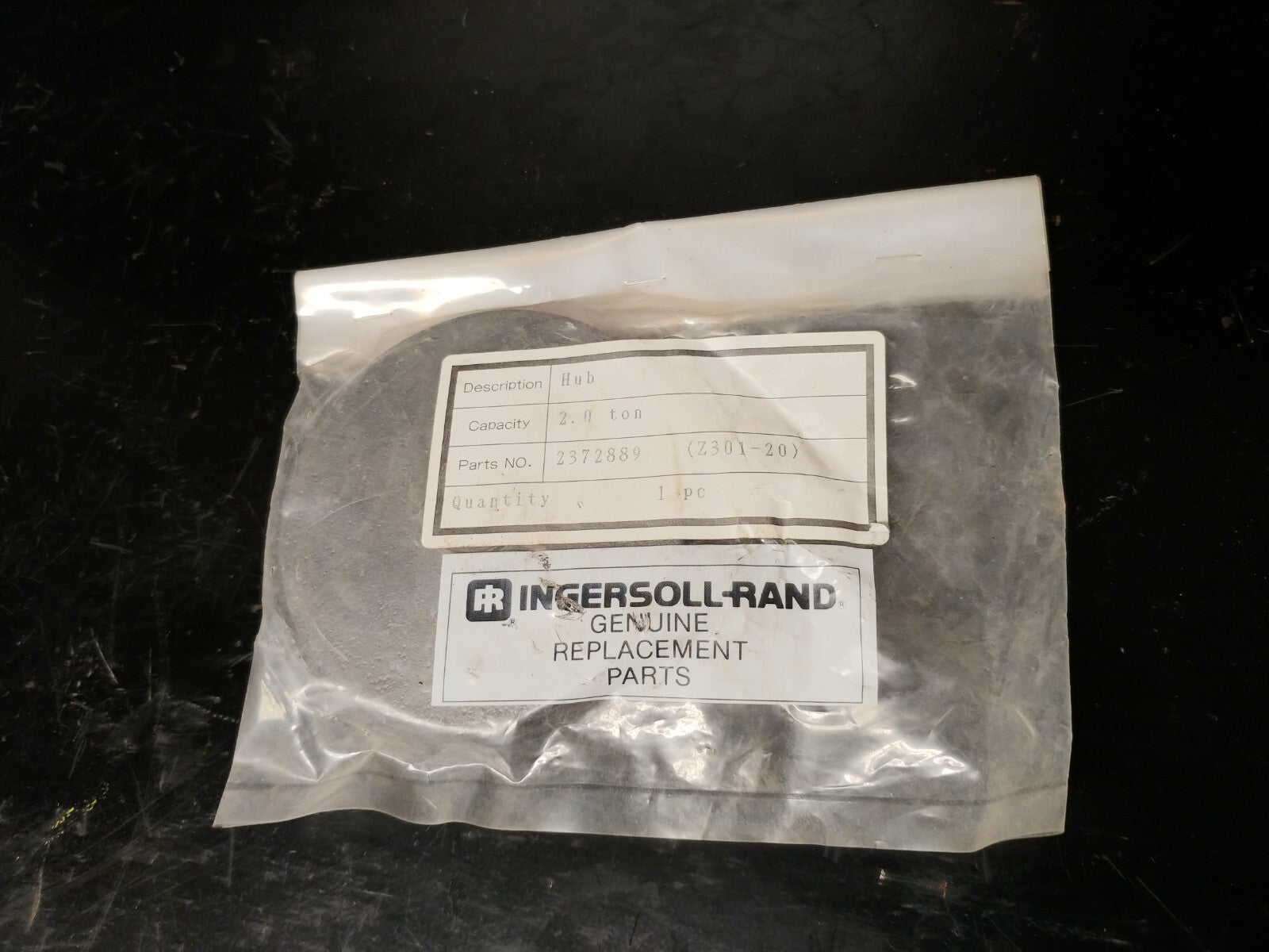 Ingersoll Rand 2372889 Hub 2 ton Capacity for VL2 Hoists