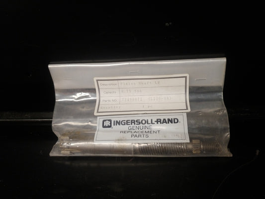 Ingersoll Rand 71490072 Pinion Shaft LV .75 ton