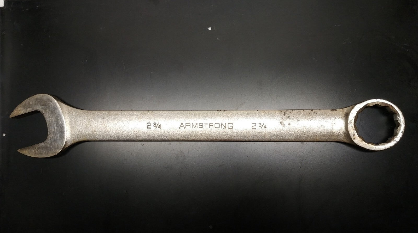 Armstrong 25-288 2-3/4 in Combination Wrench Long Pattern Satin Made in USA