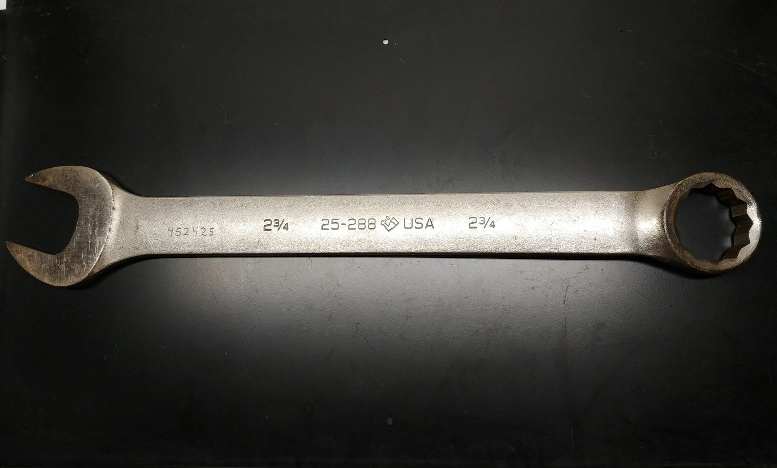 Armstrong 25-288 2-3/4 in Combination Wrench Long Pattern Satin Made in USA