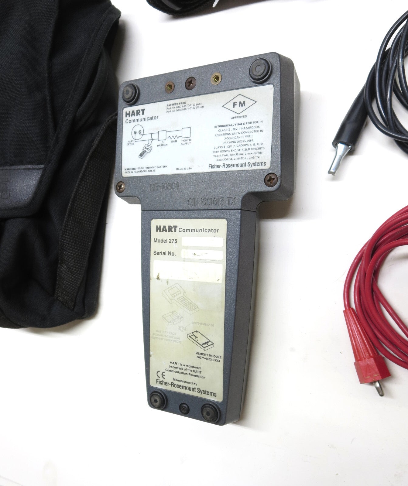 HART 275 Field Communicator Fisher Rosemount Made in USA