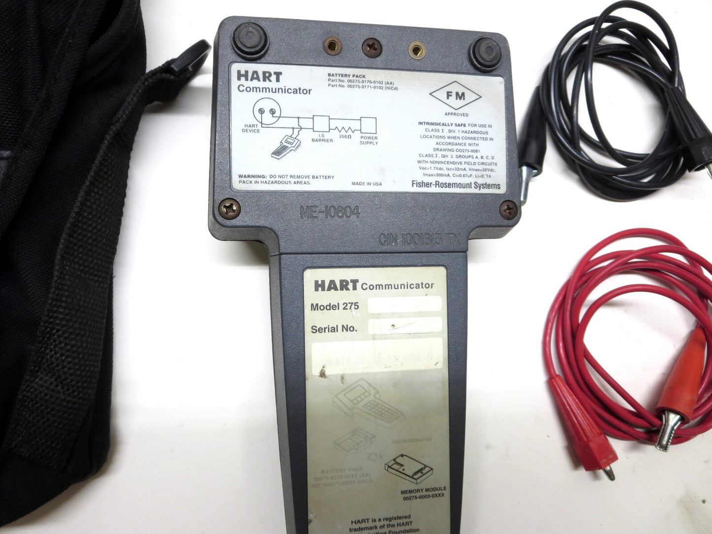 HART 275 Field Communicator Fisher Rosemount Made in USA