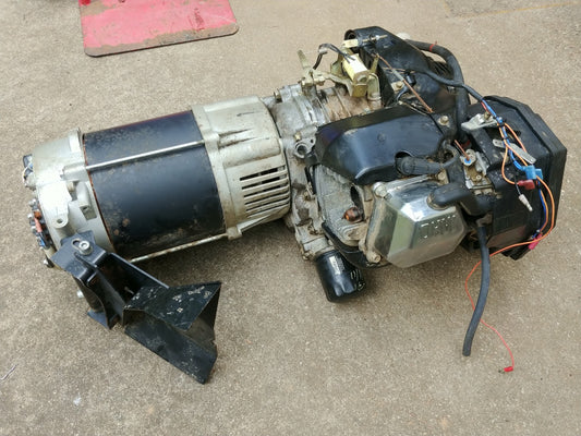 Generac 0K5238 OHVI Engine 407 CC from XP6500E Generator W Alternator (Parts)