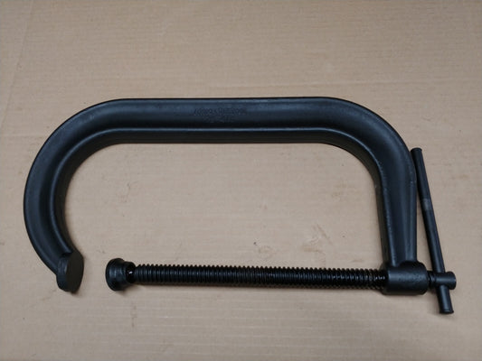 Armstrong 10 IN. C Clamp Deep Throat Drop Forged Model 78-410 Black Painted USA 