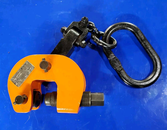 Renfroe 6,000 LB WLL Plate Clamp Locking 0 to 2" Model SCPA-03.00-A Made in USA