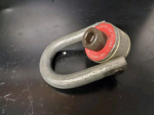 Crosby 1016964 HR-125 Swivel Hoist Ring WLL 10,000 LB 1-8x3, (1.14"Eff. Thr) USA