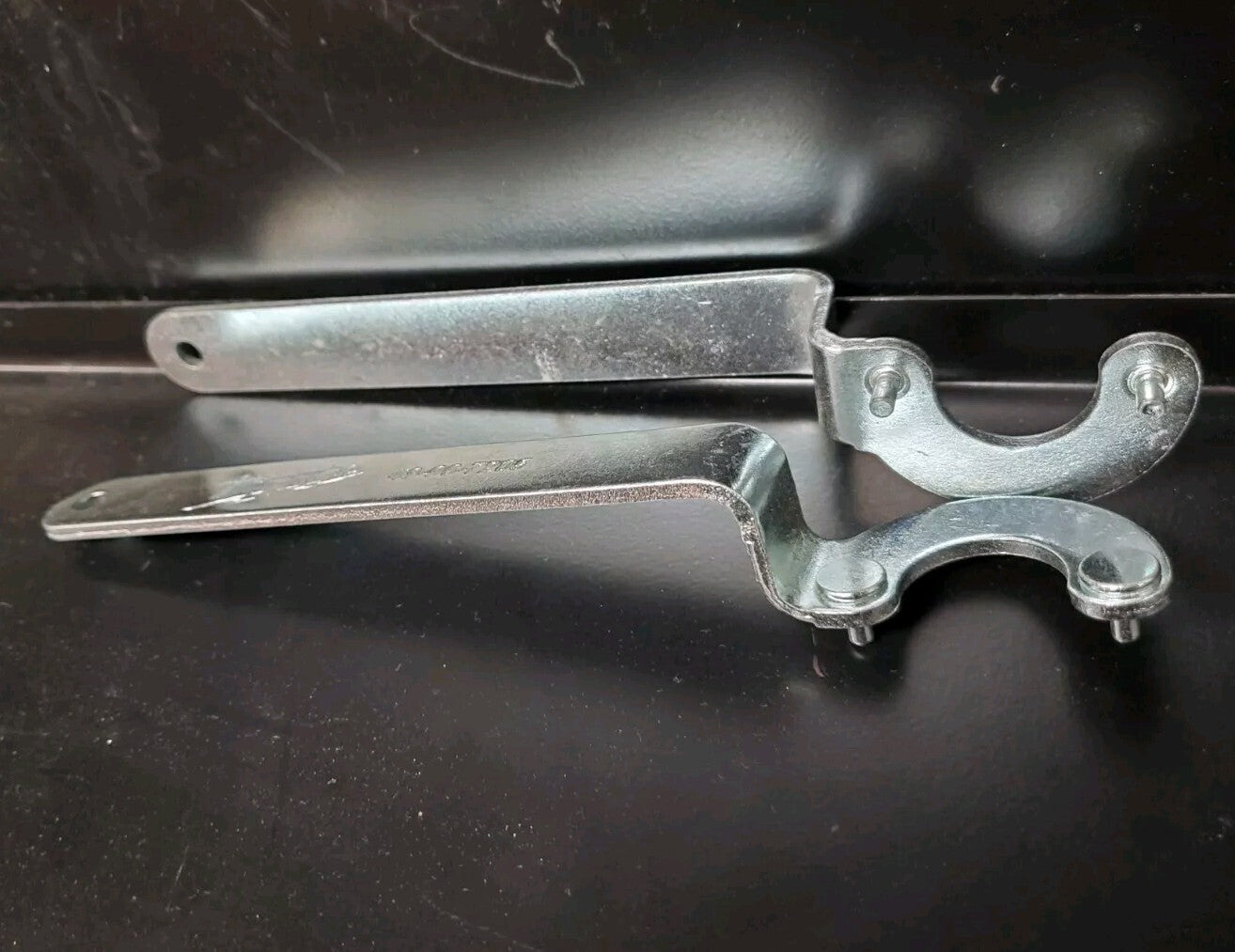 LOT of 2x Milwaukee Grinder Steel Spanner Wrenches 49-96-7205