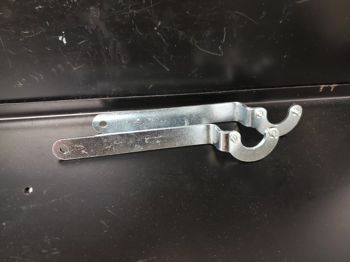 LOT of 2x Milwaukee Grinder Steel Spanner Wrenches 49-96-7205