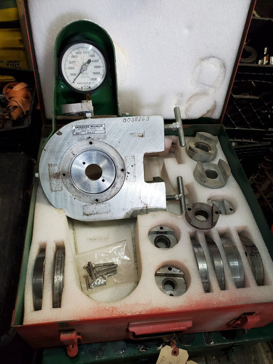 Skidmore Model M Bolt Tension Calibrator 5/8, 3/4, 7/8, 1, 1-1/8, 1-1/4 HH Sets
