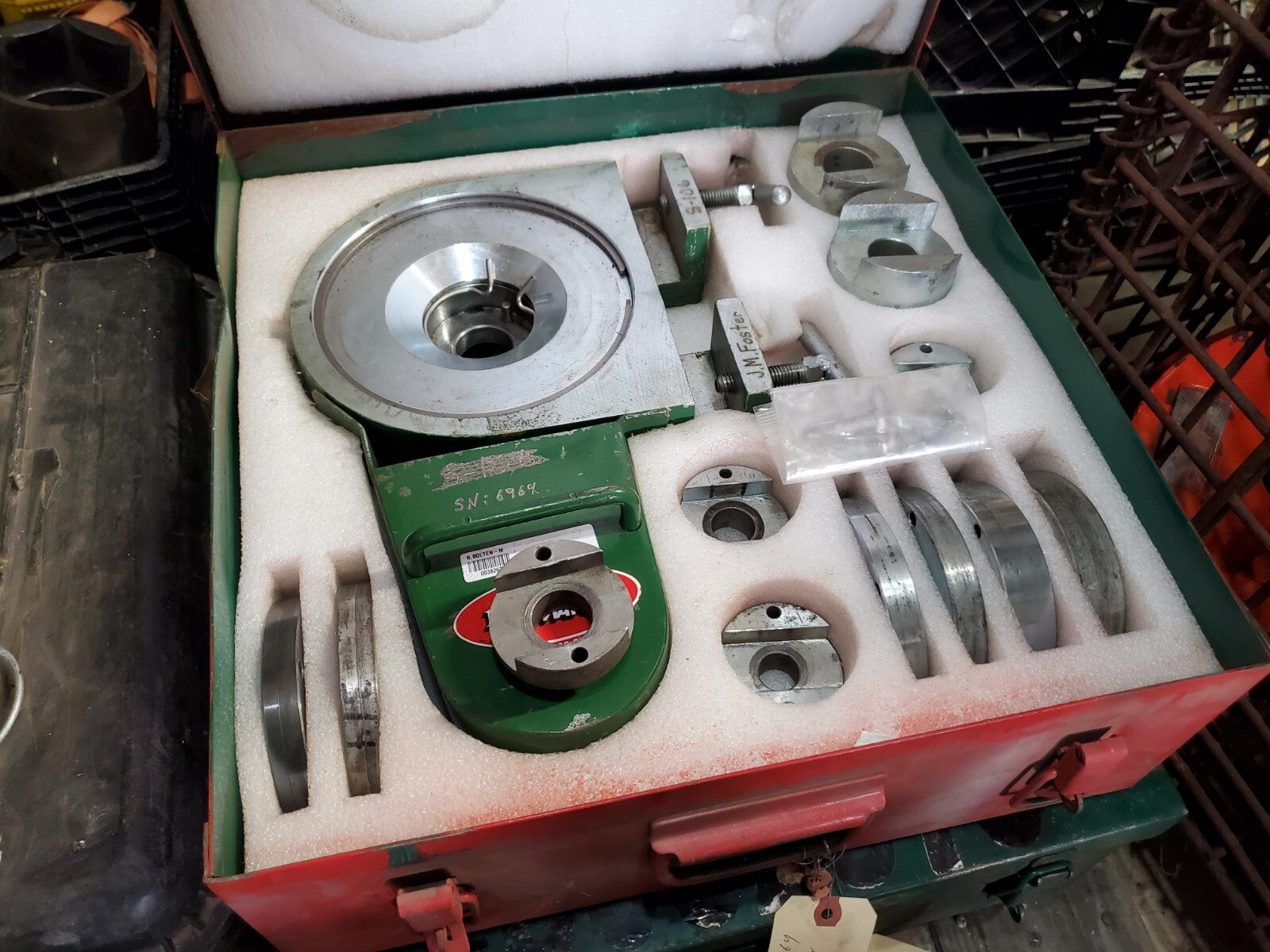 Skidmore Model M Bolt Tension Calibrator 5/8, 3/4, 7/8, 1, 1-1/8, 1-1/4 HH Sets