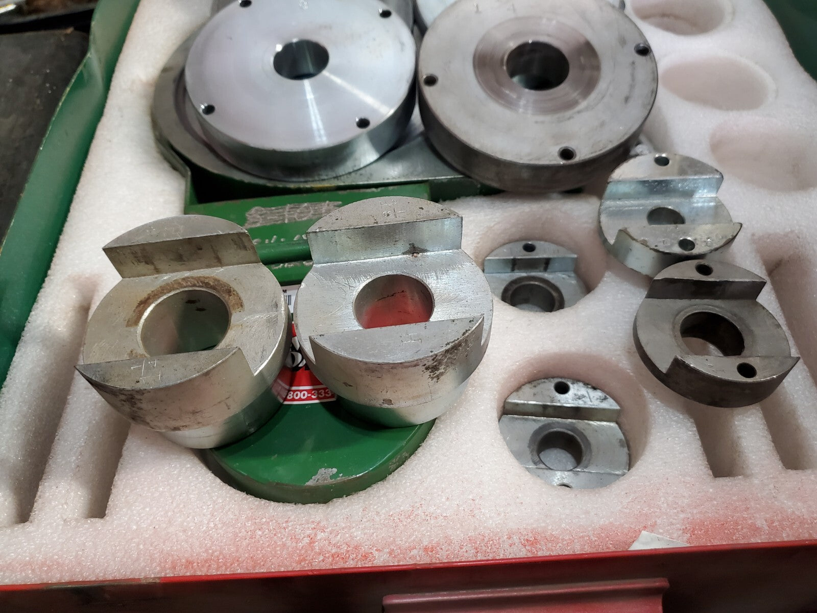 Skidmore Model M Bolt Tension Calibrator 5/8, 3/4, 7/8, 1, 1-1/8, 1-1/4 HH Sets
