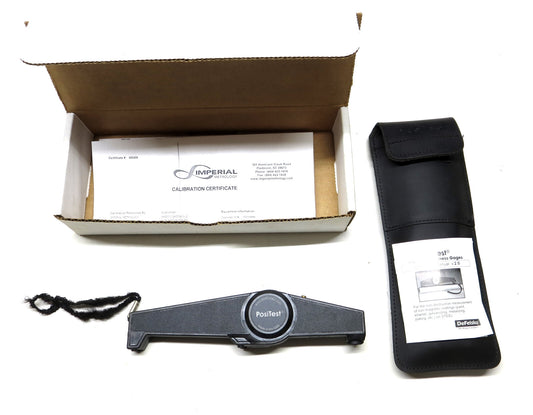 DeFelsko PosiTest FM Coating Thickness Gage 0-80 mils w/ Prior NIST Cert.