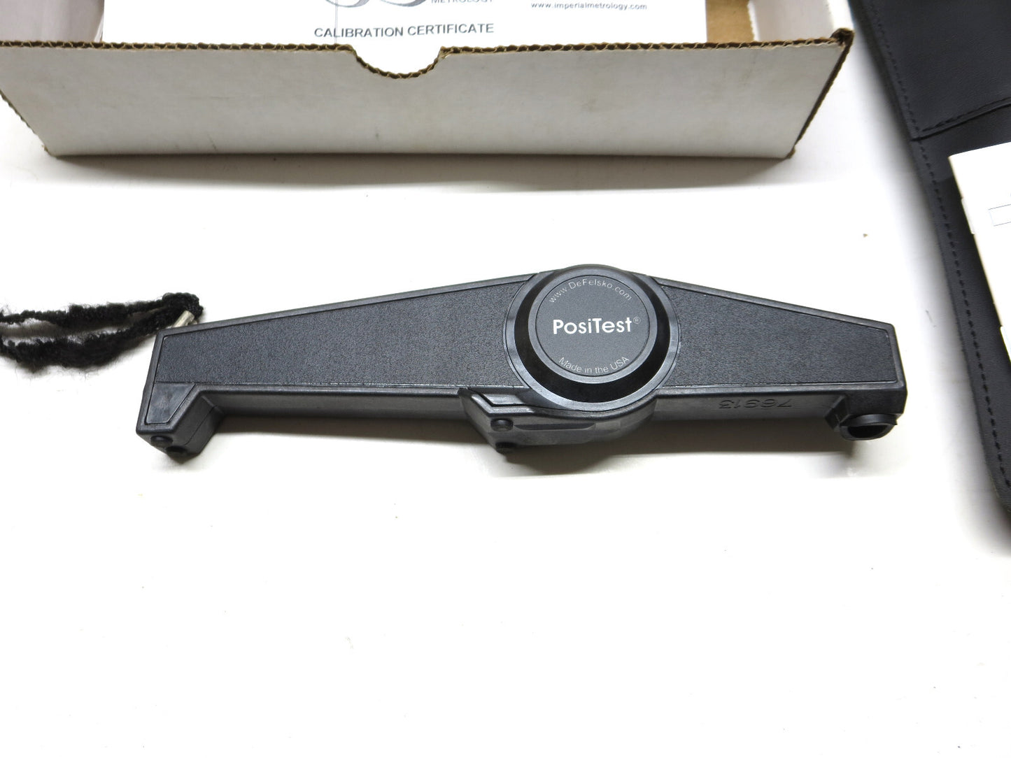 DeFelsko PosiTest FM Coating Thickness Gage 0-80 mils w/ Prior NIST Cert.
