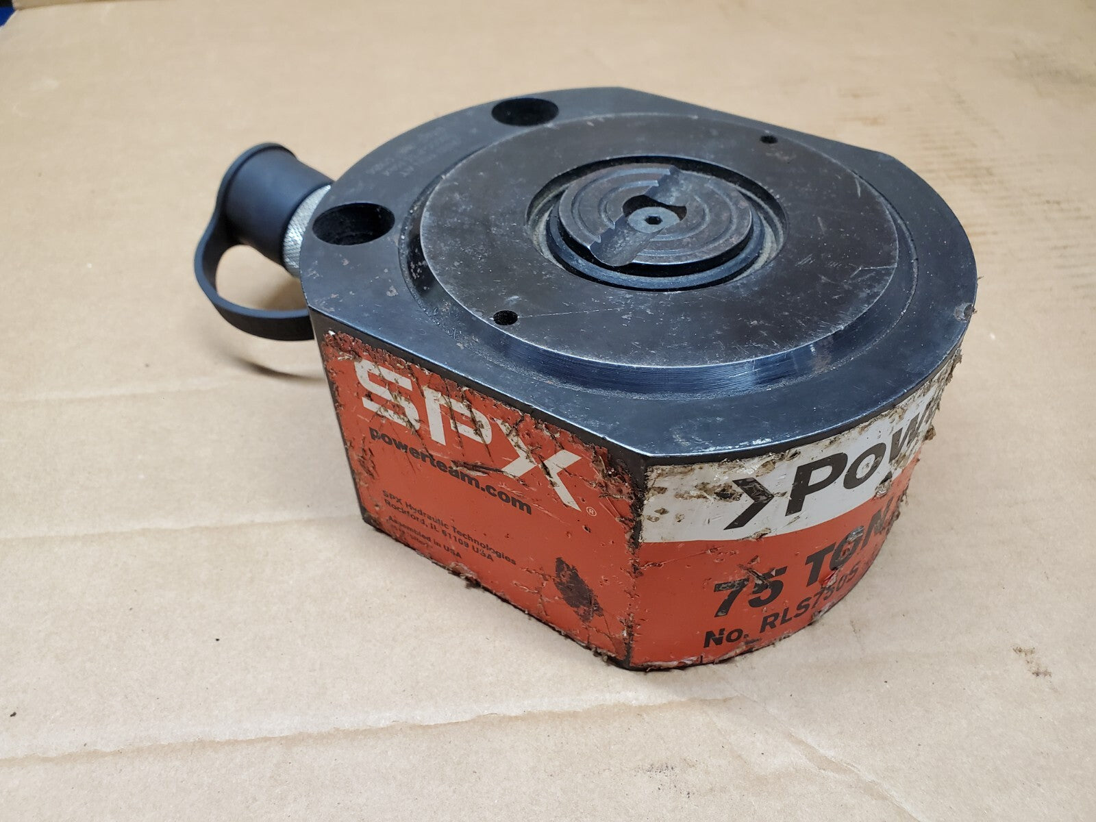 Power Team 75 Ton Hydraulic Cylinder / Ram RLS750S Low Profile Made in USA SPX