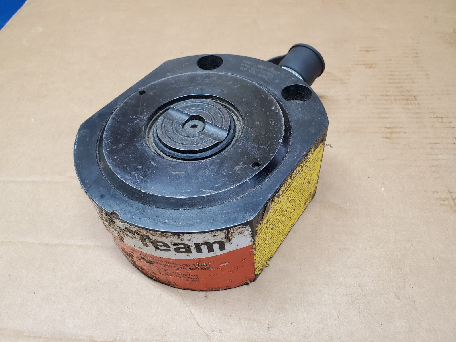Power Team 75 Ton Hydraulic Cylinder / Ram RLS750S Low Profile Made in USA SPX