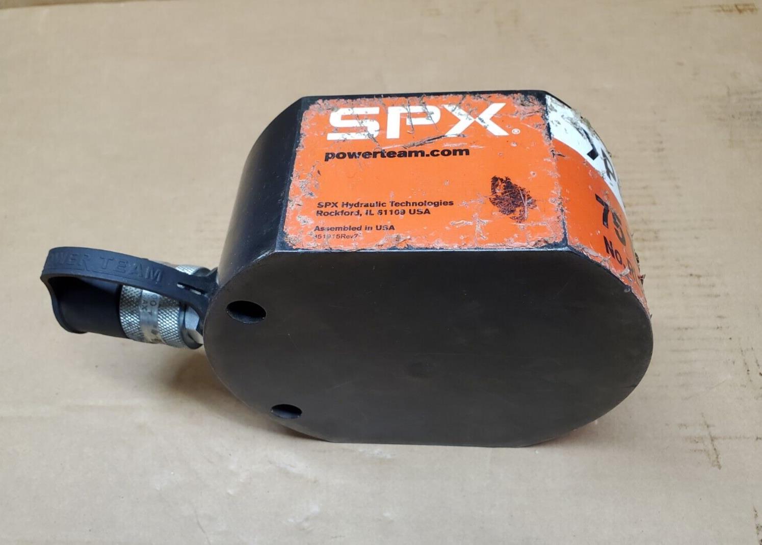 Power Team 75 Ton Hydraulic Cylinder / Ram RLS750S Low Profile Made in USA SPX