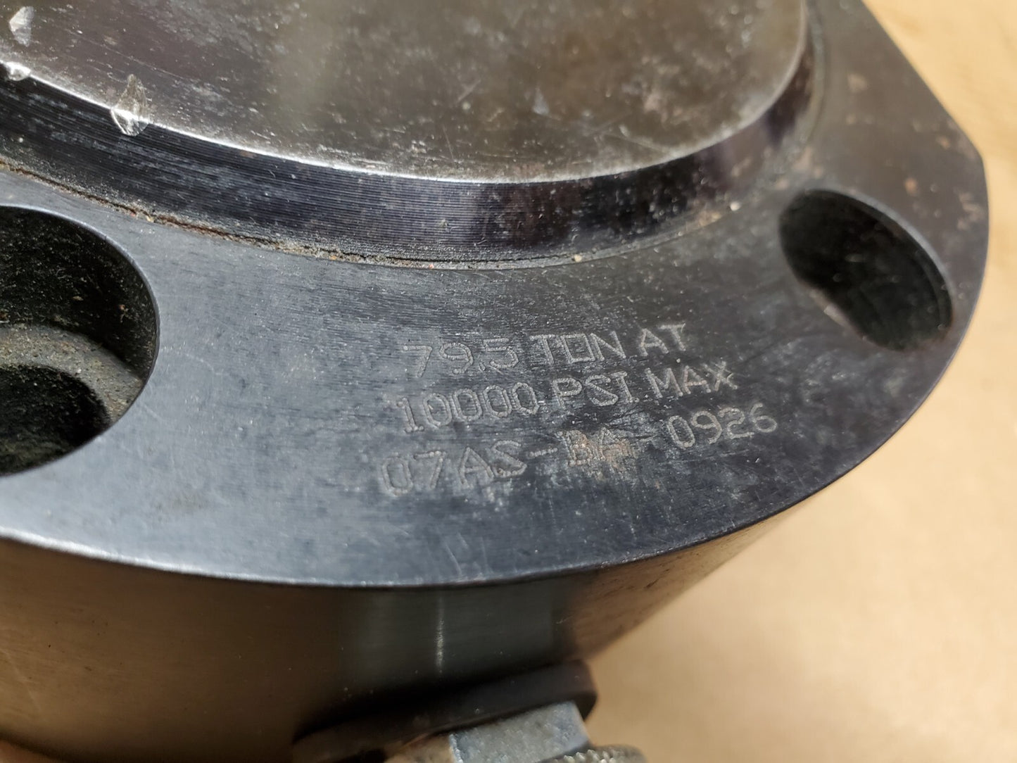 Power Team 75 Ton Hydraulic Cylinder / Ram RLS750S Low Profile Made in USA SPX