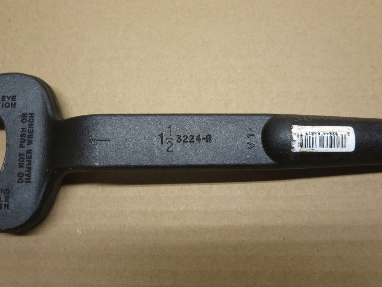 Klein Tools 1-1/2 in. Spud Wrench 3224 Ironworker NOS Made in USA