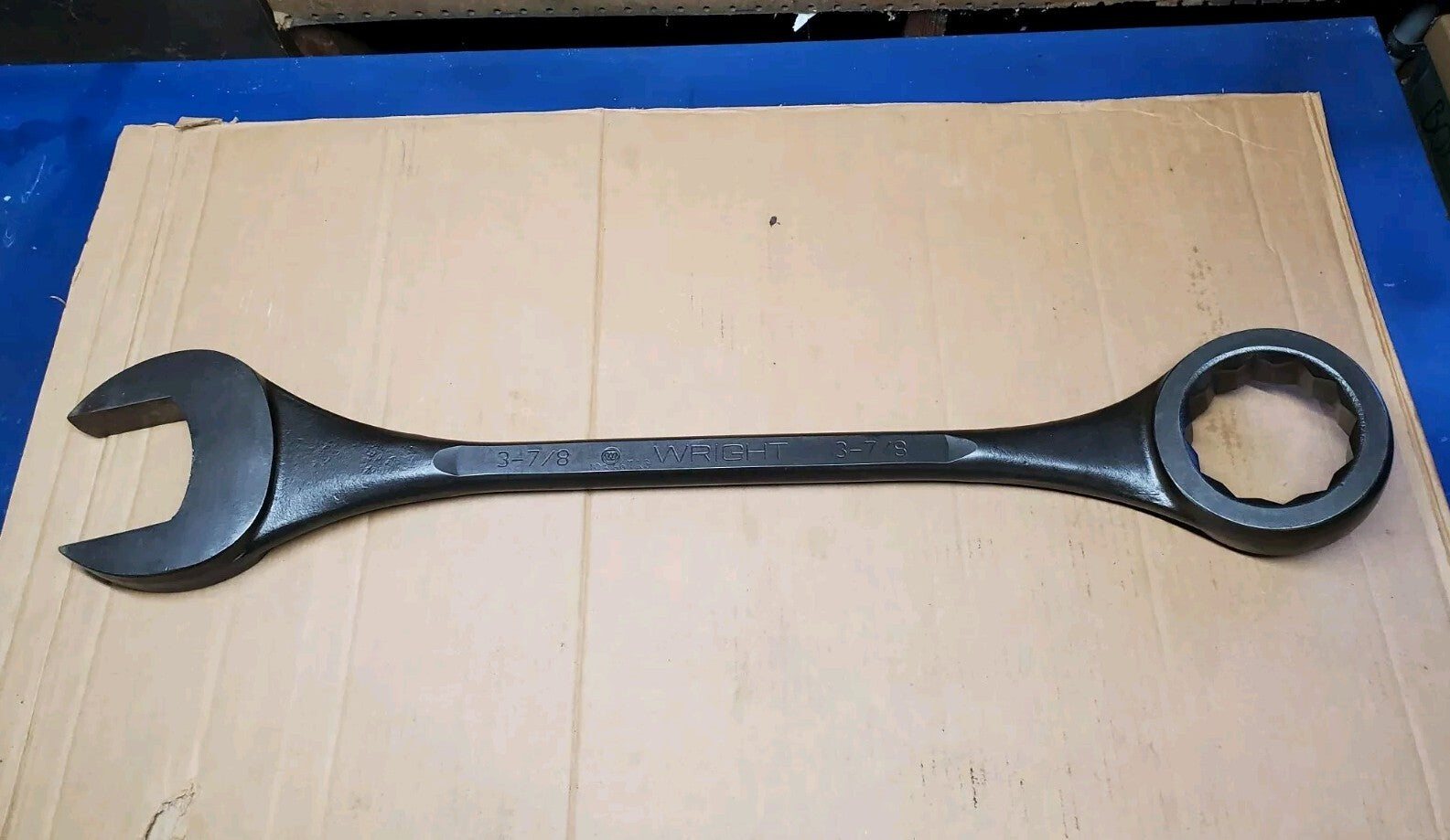Wright Tool 11X24 3.97" Milled X 3-7/8" 12 Point Black Combination Wrench USA