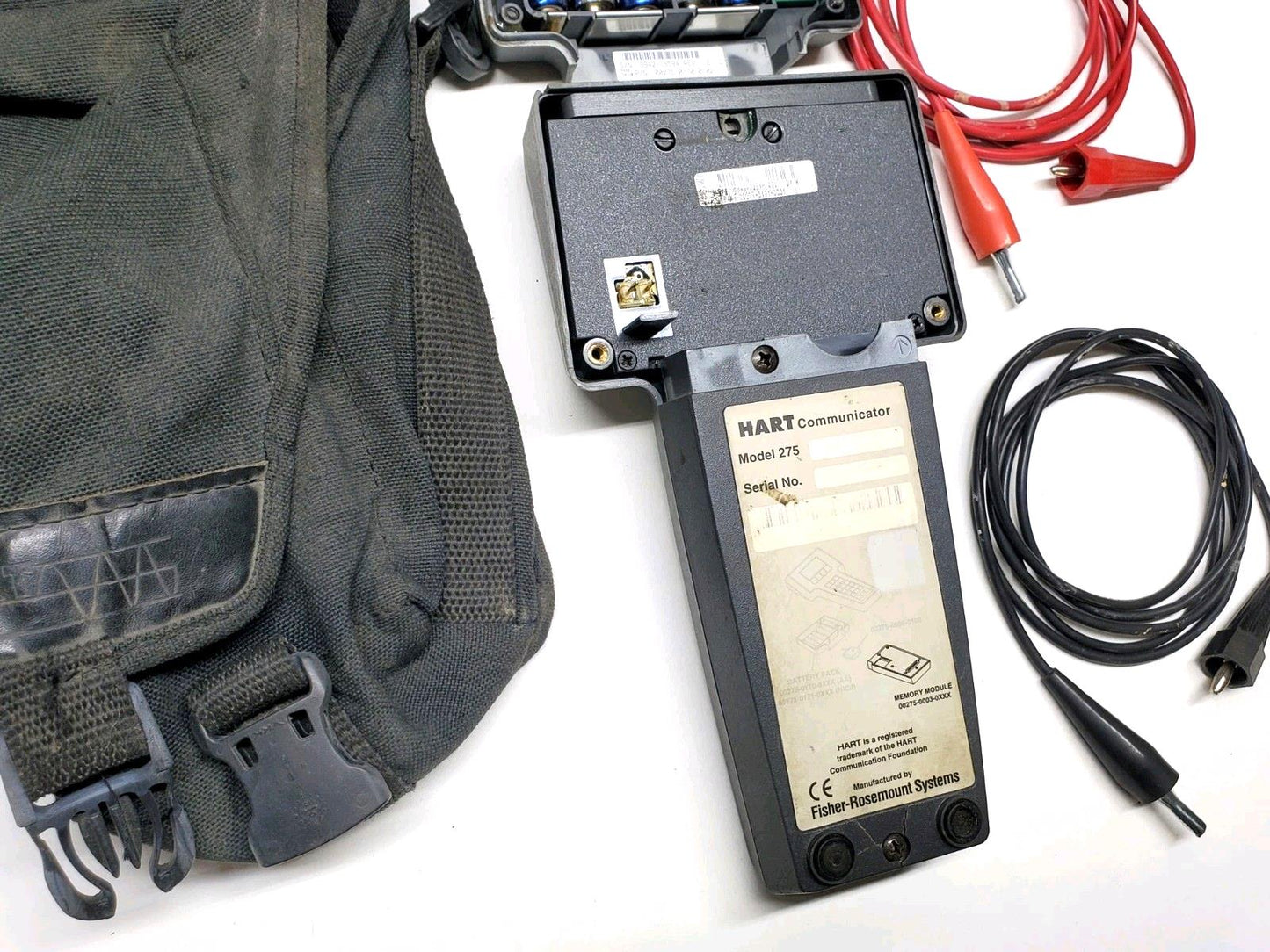 HART 275 Field Communicator w/ Leads, Case, Manual  P/N 00275-0191-0023