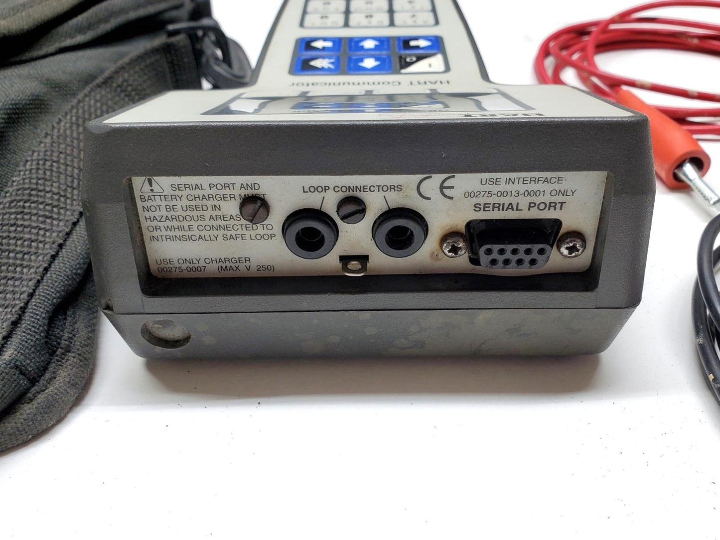 HART 275 Field Communicator w/ Leads, Case, Manual  P/N 00275-0191-0023