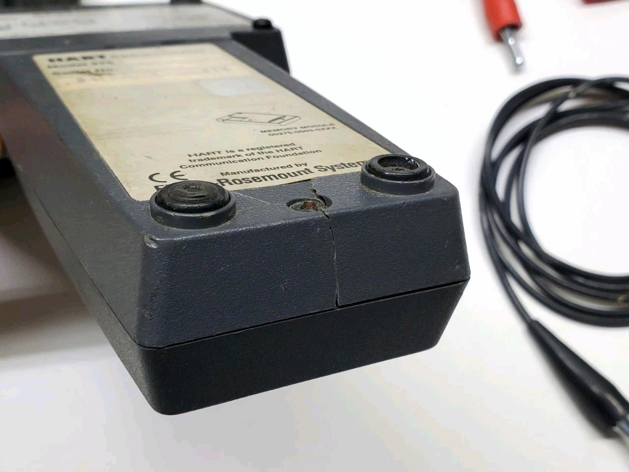 HART 275 Field Communicator w/ Leads, Case, Manual  P/N 00275-0191-0023